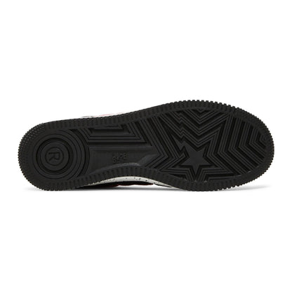 A Bathing Ape Bape Sta Negro Gris Rosa Gamuza