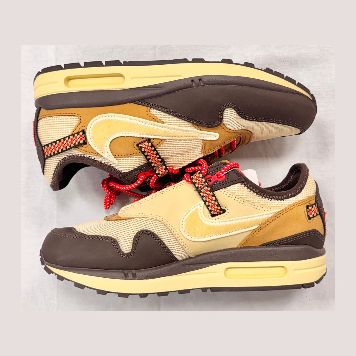 Nike Air Max 1 Travis Scott Cactus Jack Baroque Brown (Pre-Owned)
