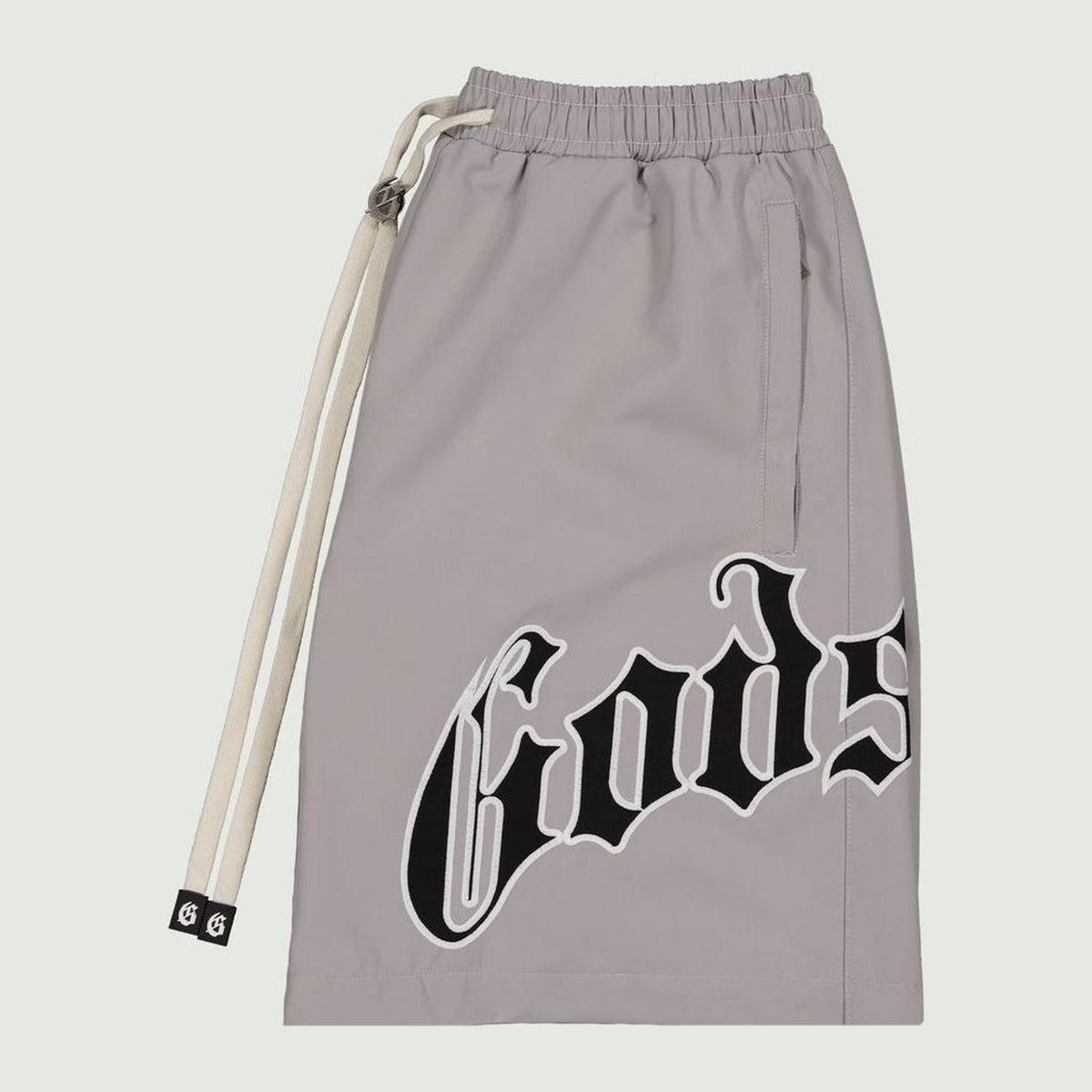 Godspeed OG Logo Nylon Shorts 'Grey'
