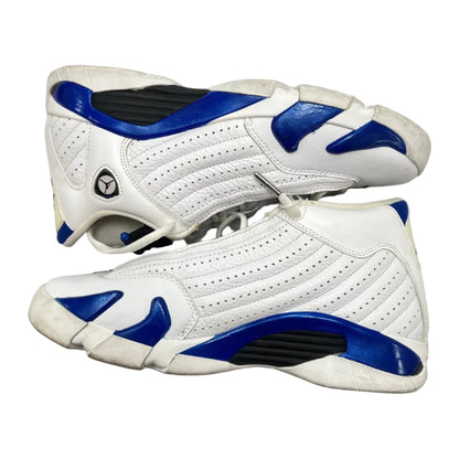 Jordan 14 Retro White Hyper Royal (GS) (Pre-Owned)