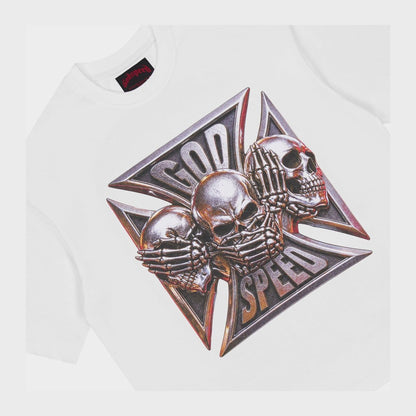 Godspeed Omerta T-Shirt 'White'