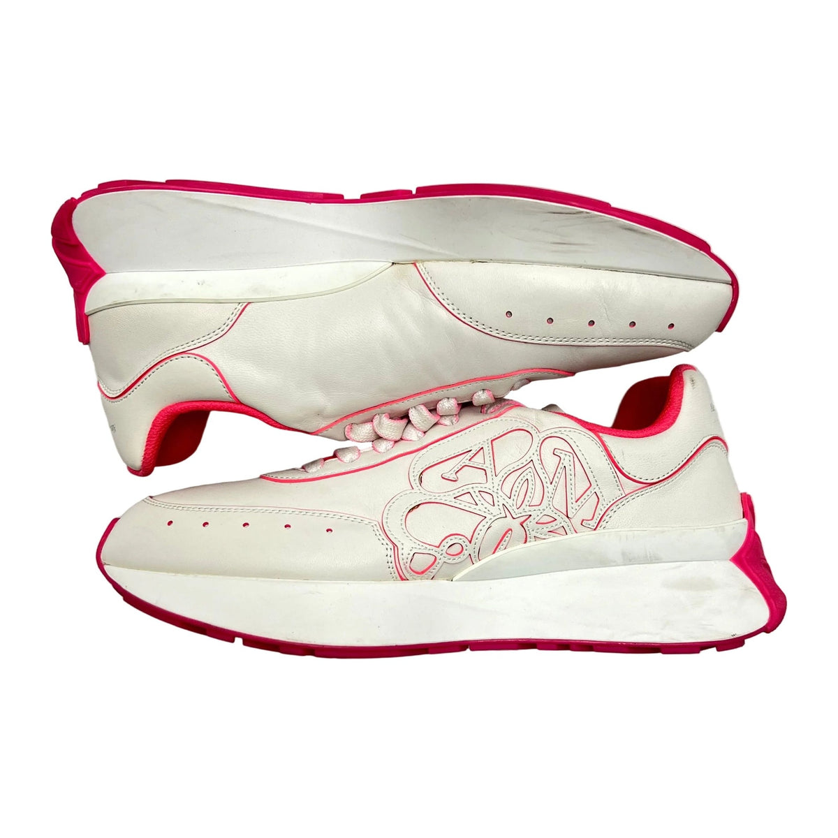 Alexander McQueen Sprint Runner
White Fuchsia Pink (Women's) (Pre-owned)