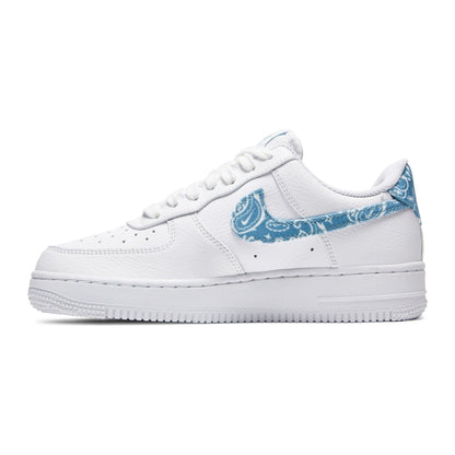 Nike Air Force 1 Low '07 Essential White Worn Blue Paisley (Women's)