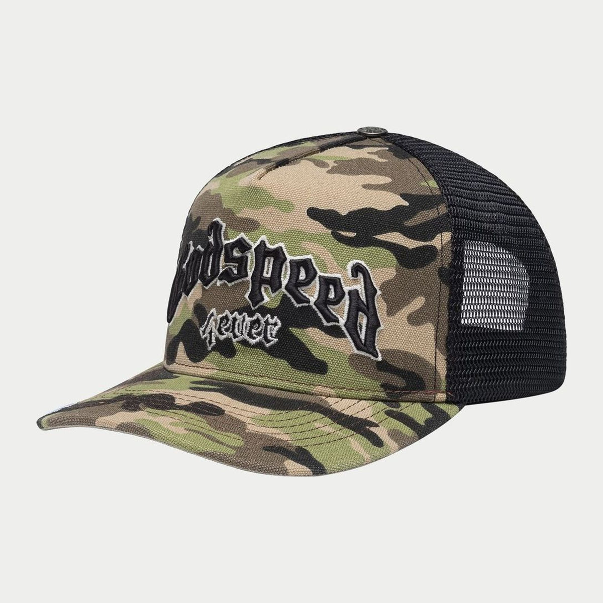 Godspeed Forever Trucker Hat (Camo)