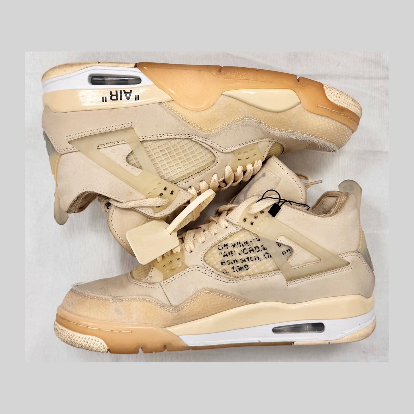 Jordan 4 Retro Off-White Sail (Women's) (Pre-Owned)