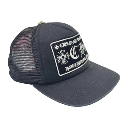 Chrome Hearts CH Hollywood Trucker Cap 'Black' (Pre-Owned)