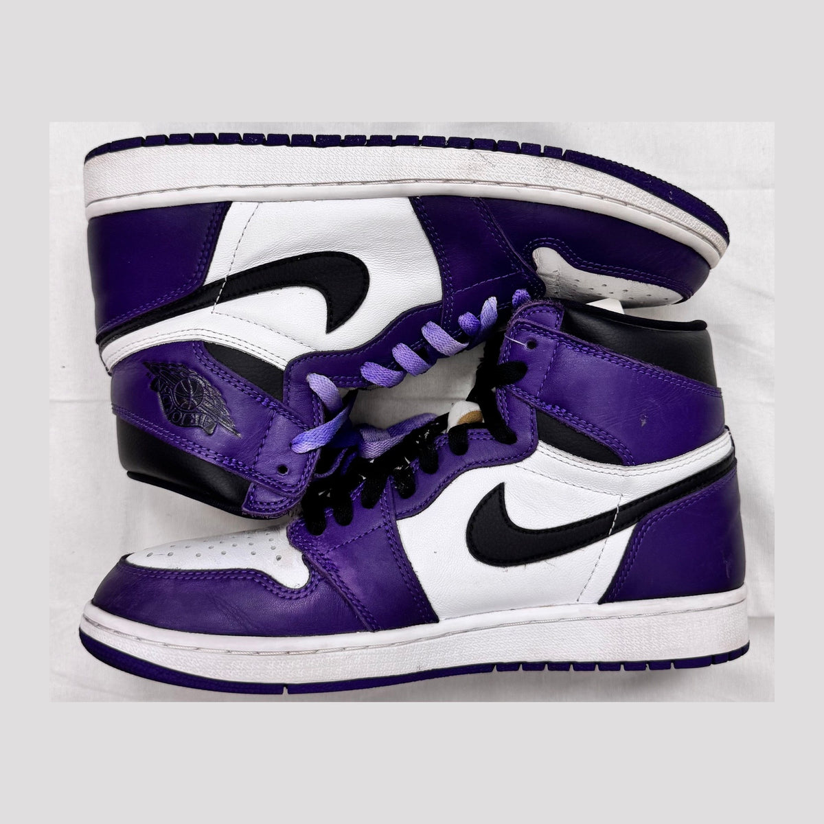 Jordan 1 Retro High Court Purple White (Pre-Owned)