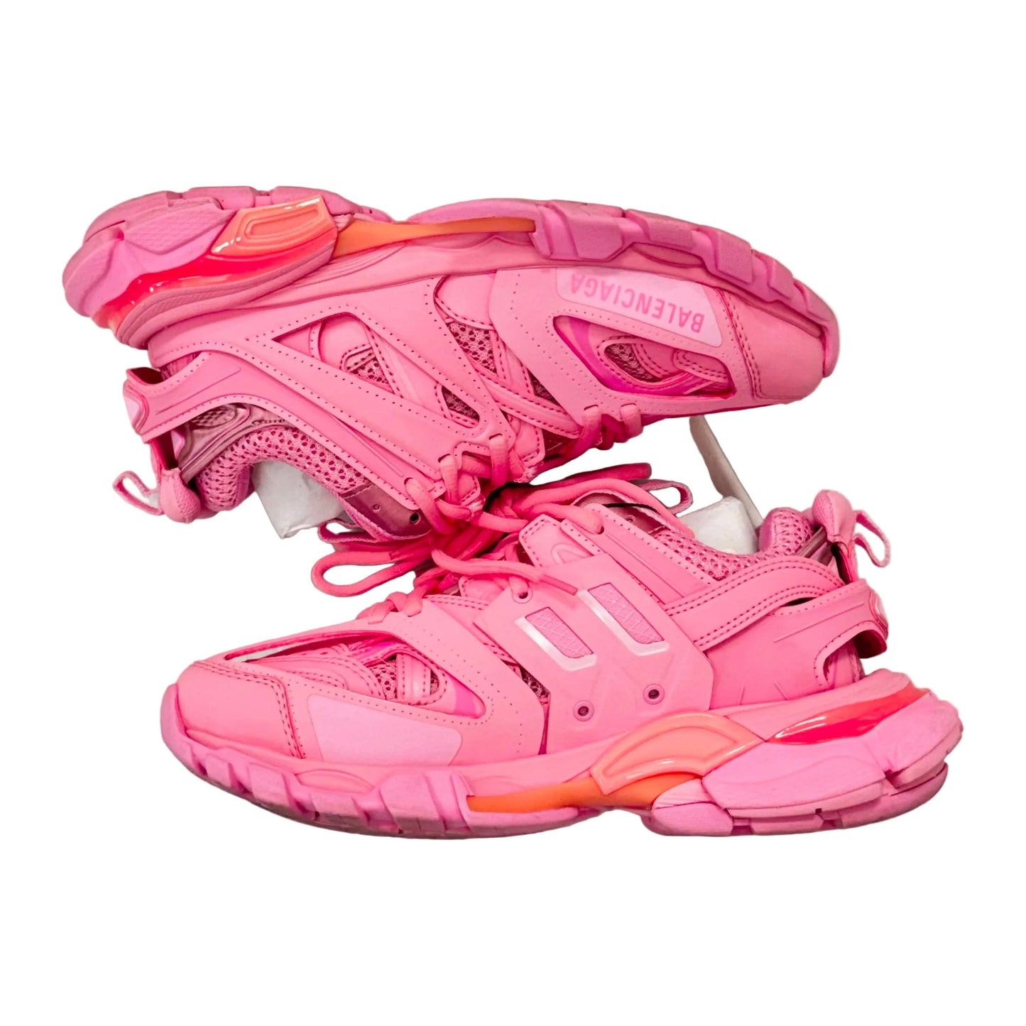 Balenciaga Wmns Track Sneaker 'Fluo Pink' (Pre-Owned)