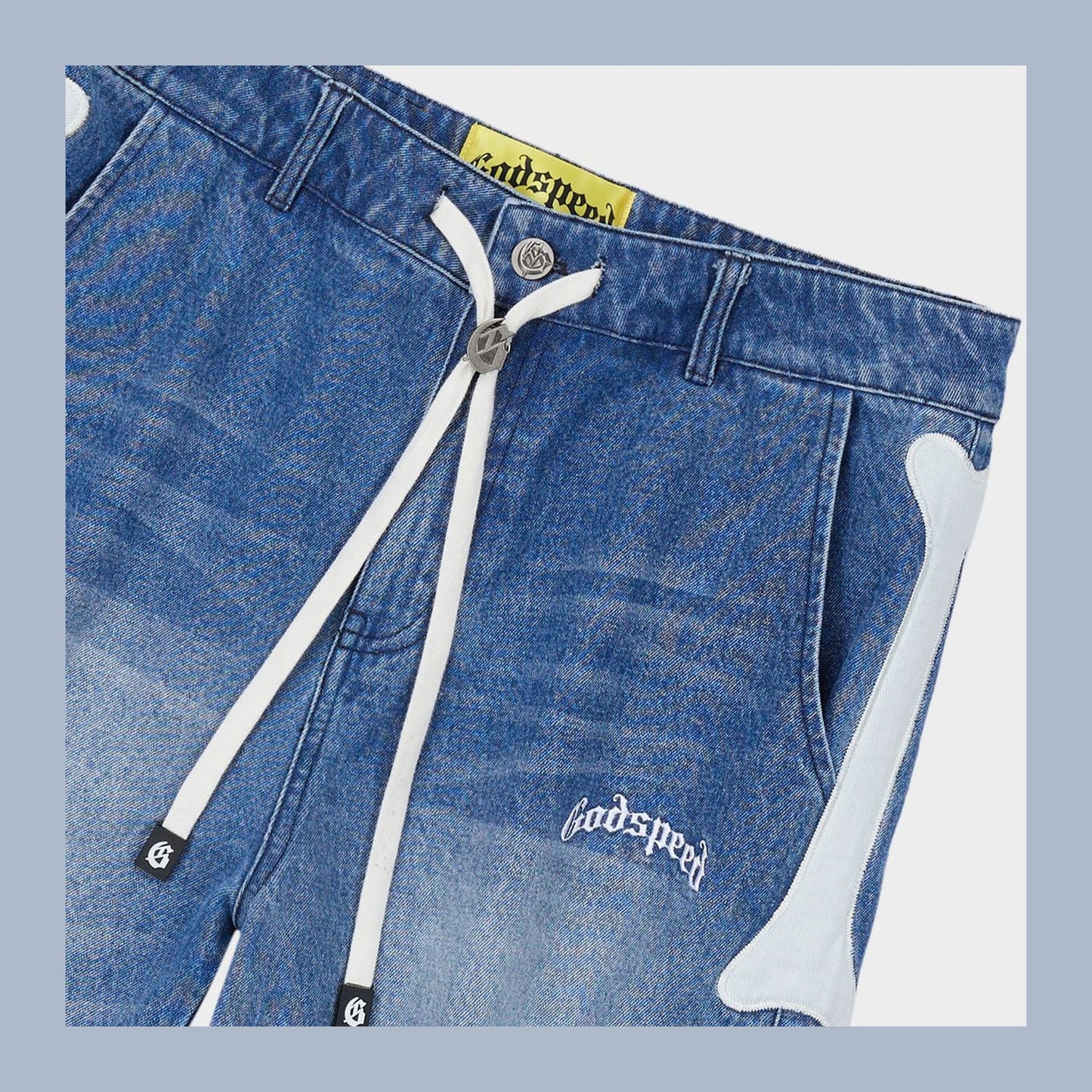 Godspeed Fémur Denim Shorts (Blue)