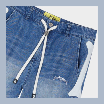 Godspeed Fémur Denim Shorts (Blue)