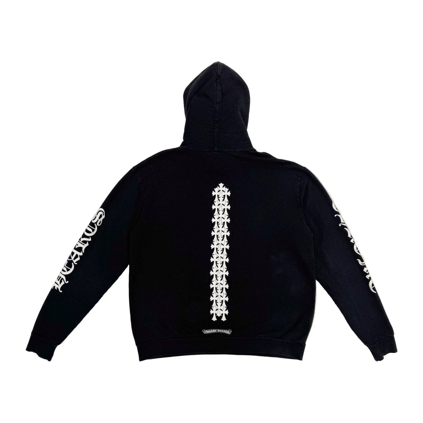 Chrome Hearts CrossSpine Hoodie 'Black' (Pre-Owned)