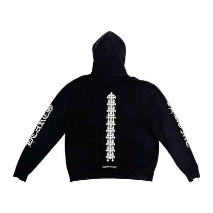 Chrome Hearts CrossSpine Hoodie 'Black' (Pre-Owned)