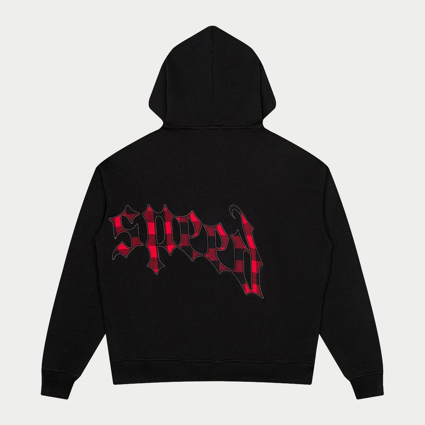 Godspeed OG Logo Sweatsuit (Black Red Plaid)