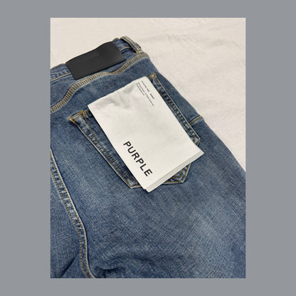 Purple Skinny Jeans 'blue indigo wash' (Pre-Owned)