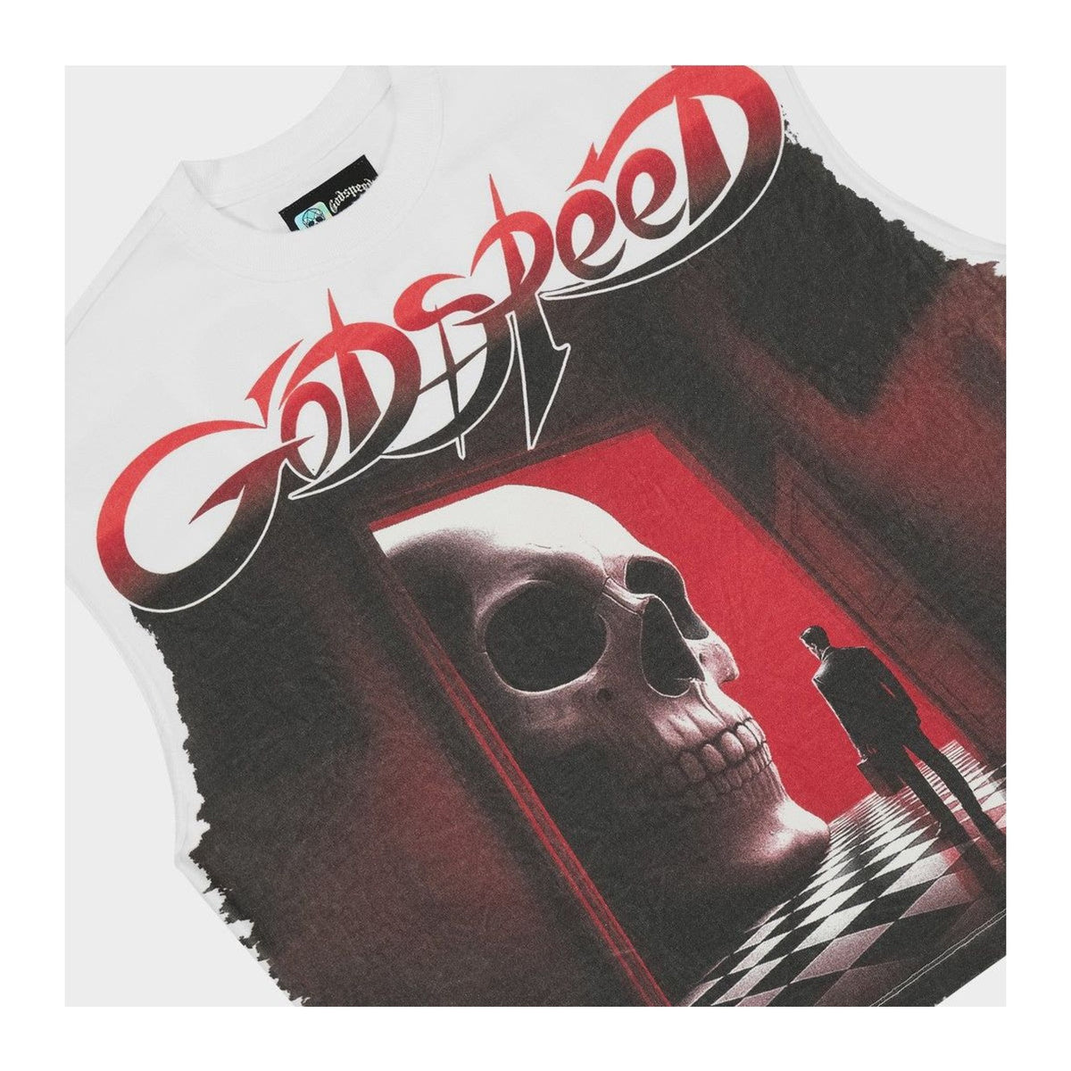 Godspeed Fate’s Doorstep Sleeveless T-shirt 'White'