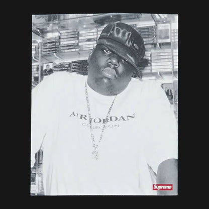 Supreme x Jordan Biggie Short-Sleeve Top 'Black'