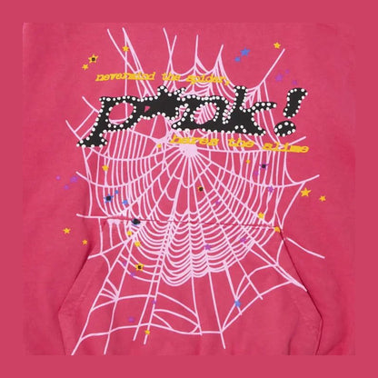 Sp5der P*nk Hoodie 'Pink'