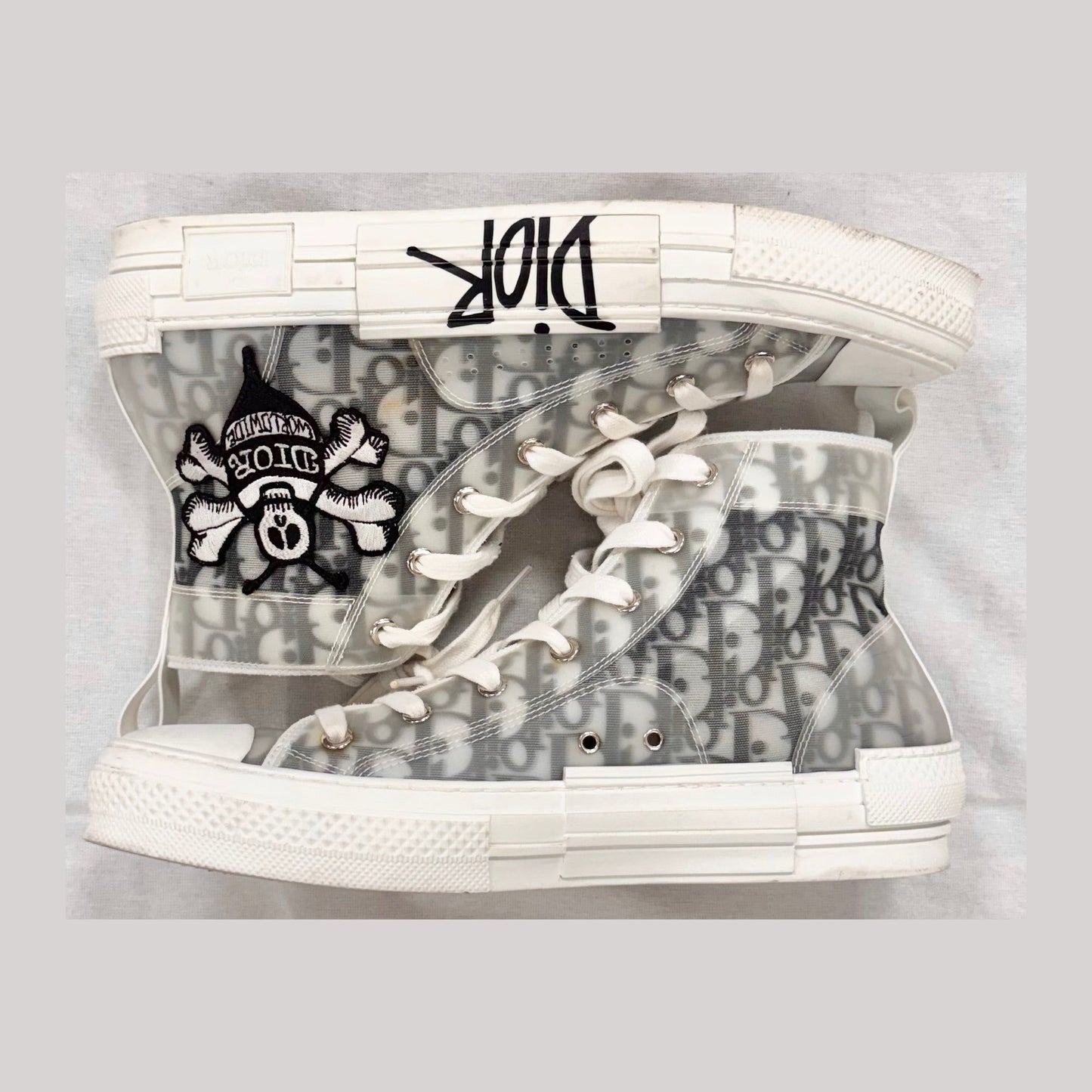 Dior And Shawn B23 High Top Bee Embroidery (Pre-Owned)