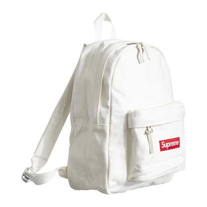 Supreme Canvas Backpack White