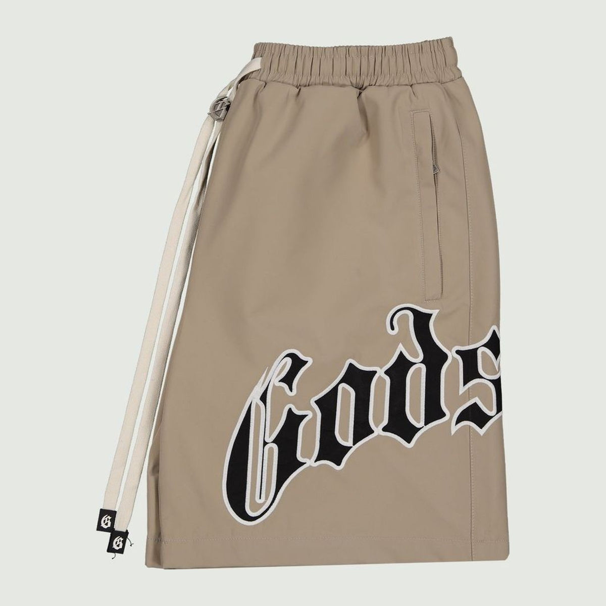 Godspeed OG Logo Nylon Shorts 'Sand'