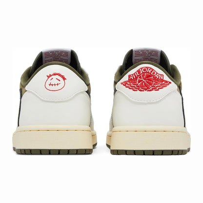 Jordan 1 Retro Low OG SP Travis Scott Medio Oliva