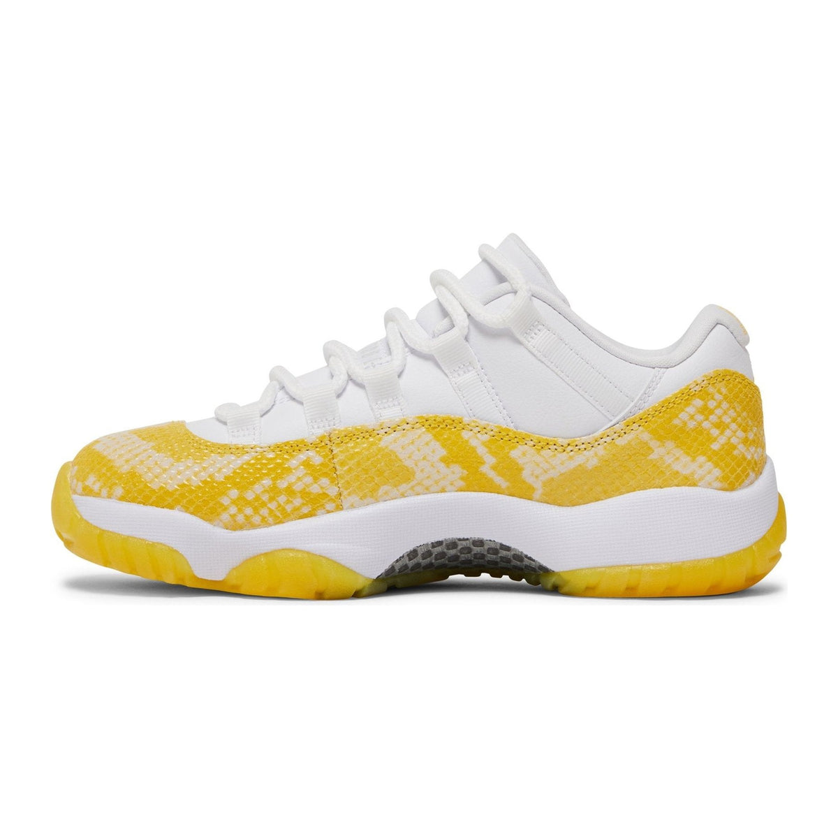 Jordan 11 Retro Low Yellow Snakeskin (Mujer)