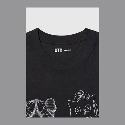KAWS x Uniqlo Warhol UT Graphic T-Shirt 'Black'