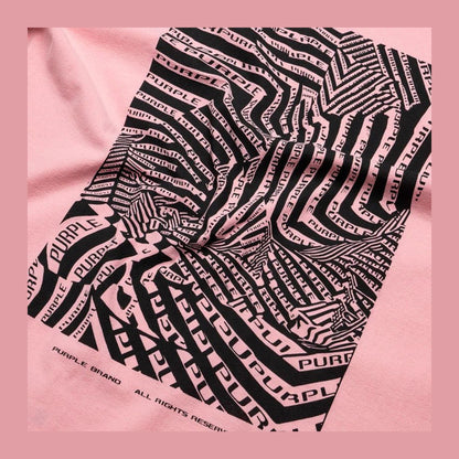 Purple Brand OP-Art Tee 'Pink'