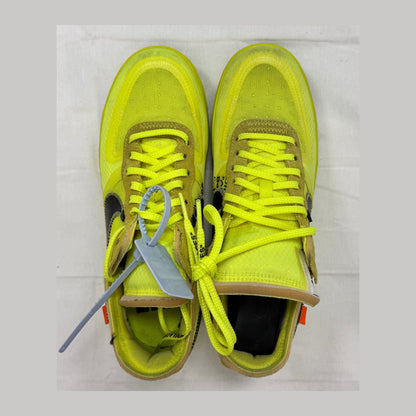 Nike Air Force 1 Low Off-White Volt (Pre-Owned)