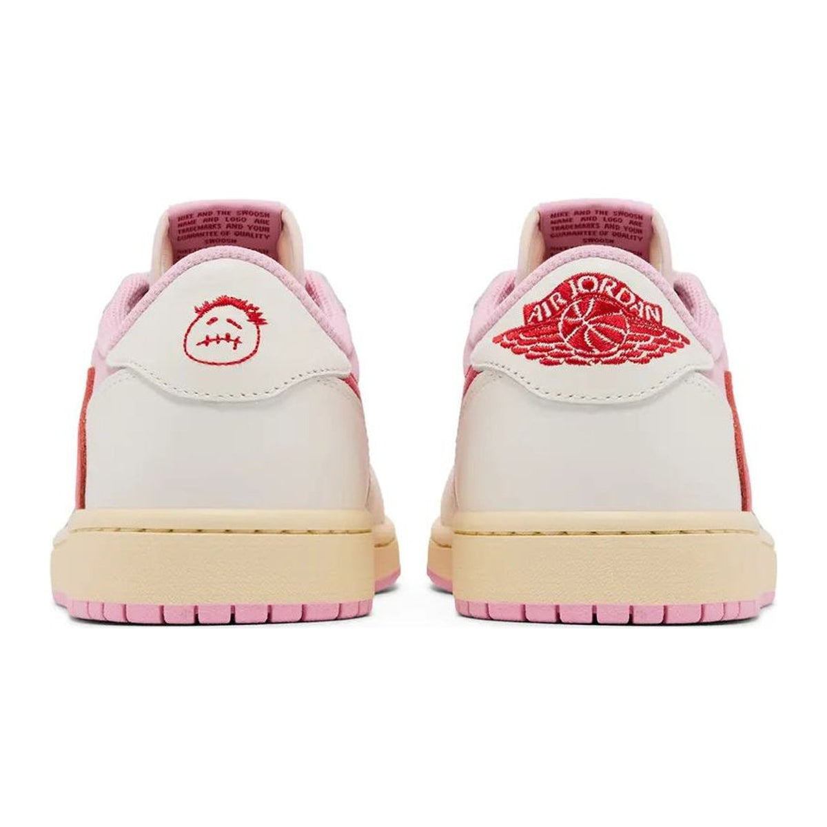 Jordan 1 Retro Low OG SP Travis Scott Sail Tropical Pink