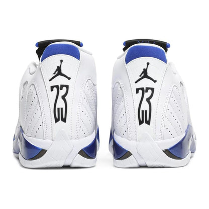 Jordan 14 Retro White Hyper Royal