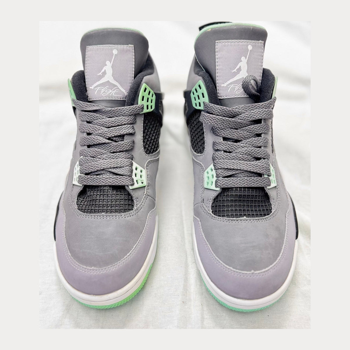 Jordan 4 Retro Green Glow (Flaw)