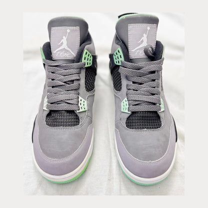 Jordan 4 Retro Green Glow (Flaw)