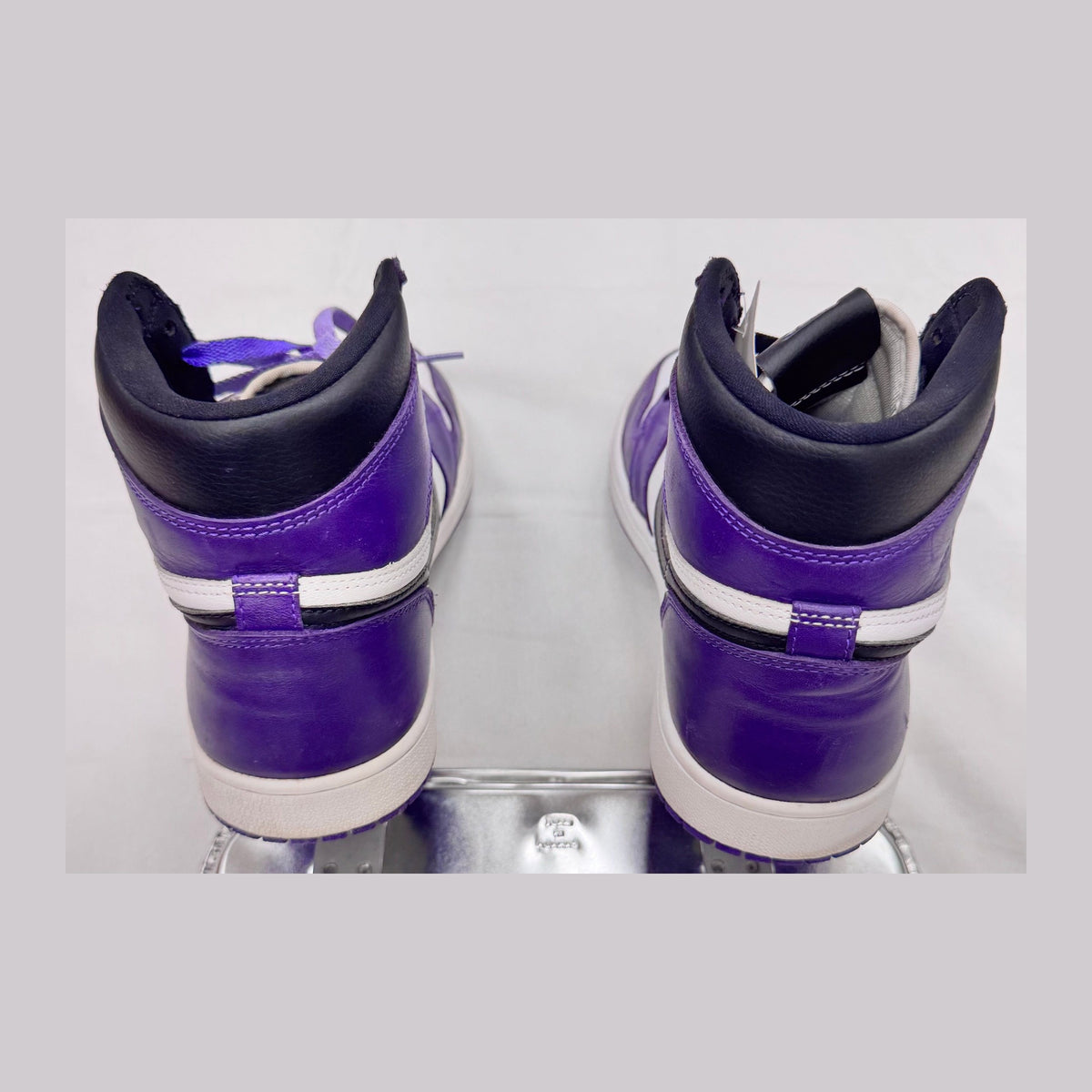 Jordan 1 Retro High Court Purple White (Pre-Owned)