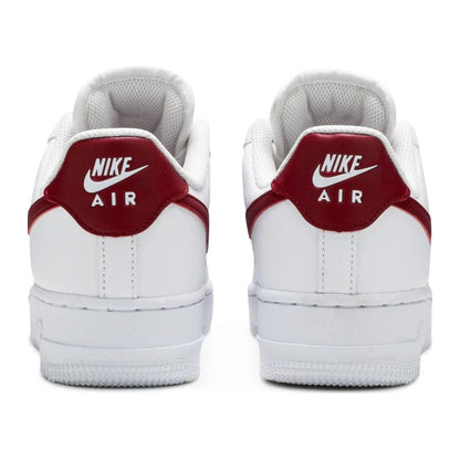 Nike Air Force 1 Low '07 Blanco Rojo Noble (Mujer)