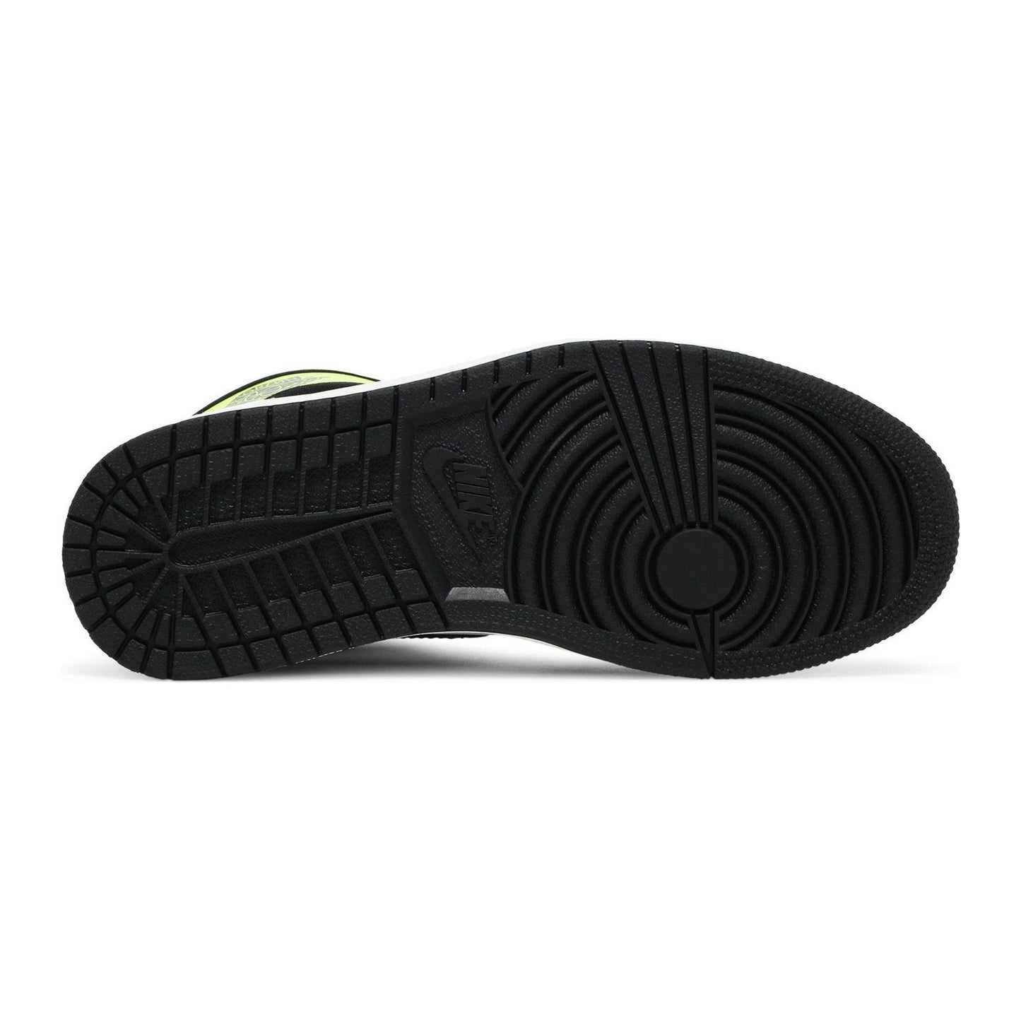 Jordan 1 Retro High White Black Volt University Gold