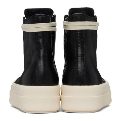 Rick Owens Black Temple Mega Bumper Sneakers