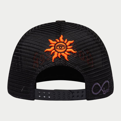 Godspeed Forever Trucker Hat (Olive/Orange)
