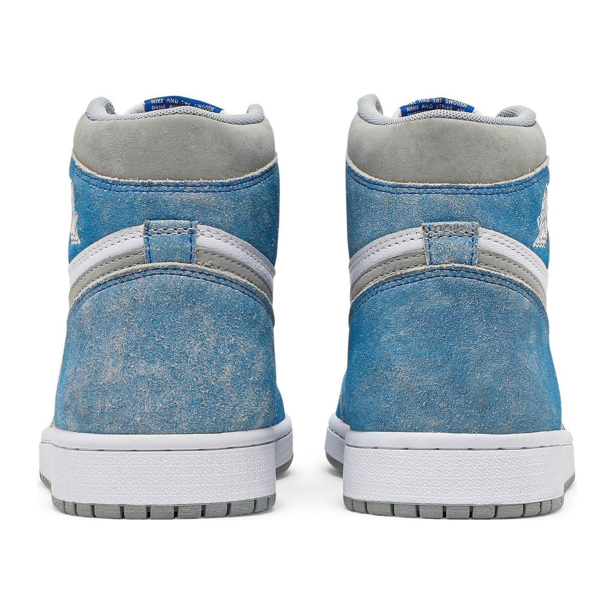 Jordan 1 Retro High Hyper Royal Gris Humo