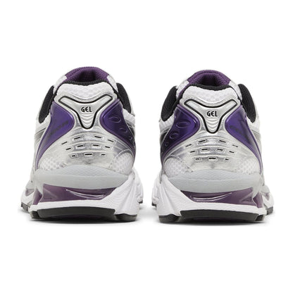ASICS Gel-Kayano 14 Blanco Uva Oscura (Mujer)