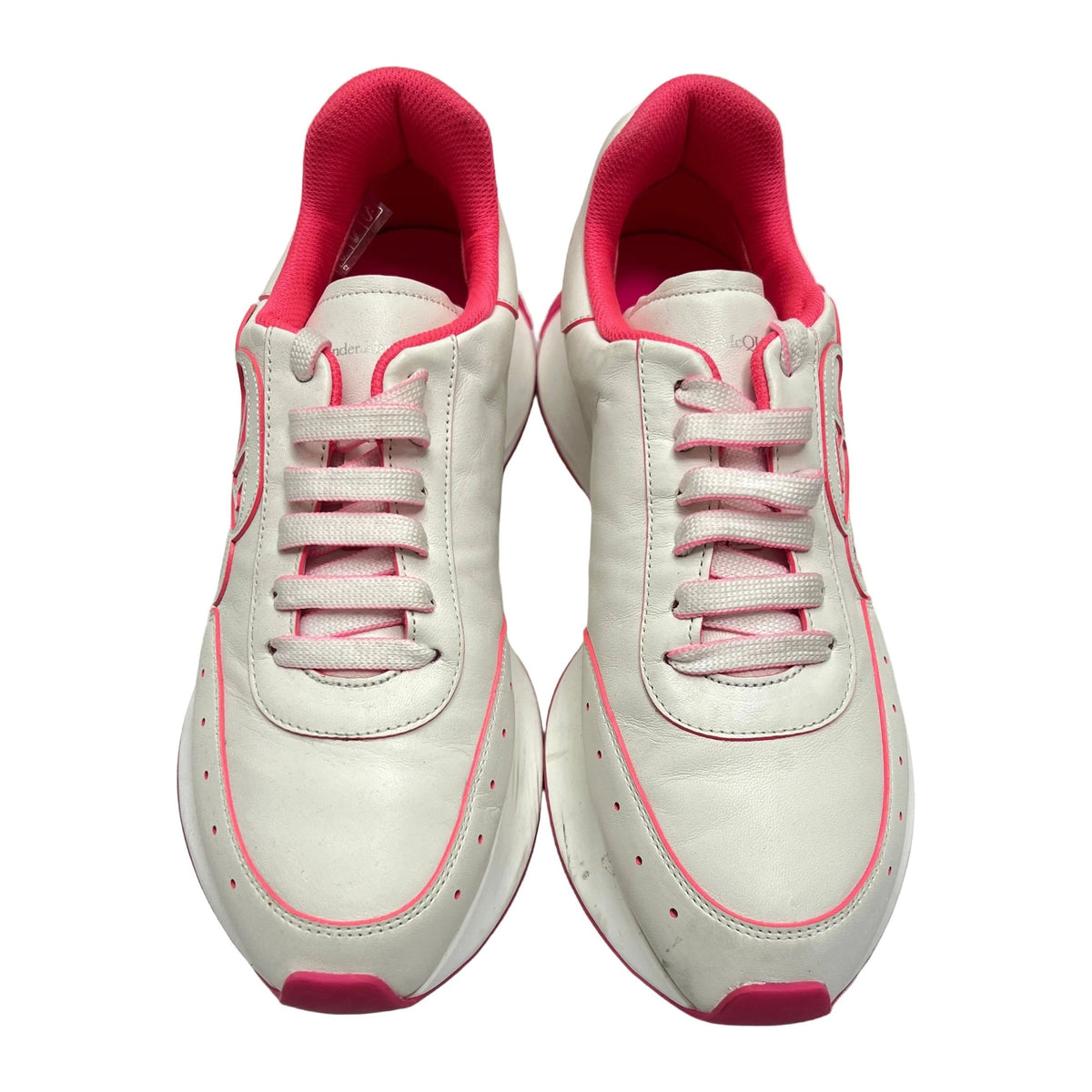 Alexander McQueen Sprint Runner
White Fuchsia Pink (Women's) (Pre-owned)