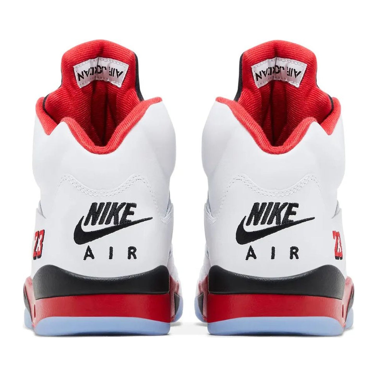 Jordan 5 Retro Fire Red Black Tongue (2025)