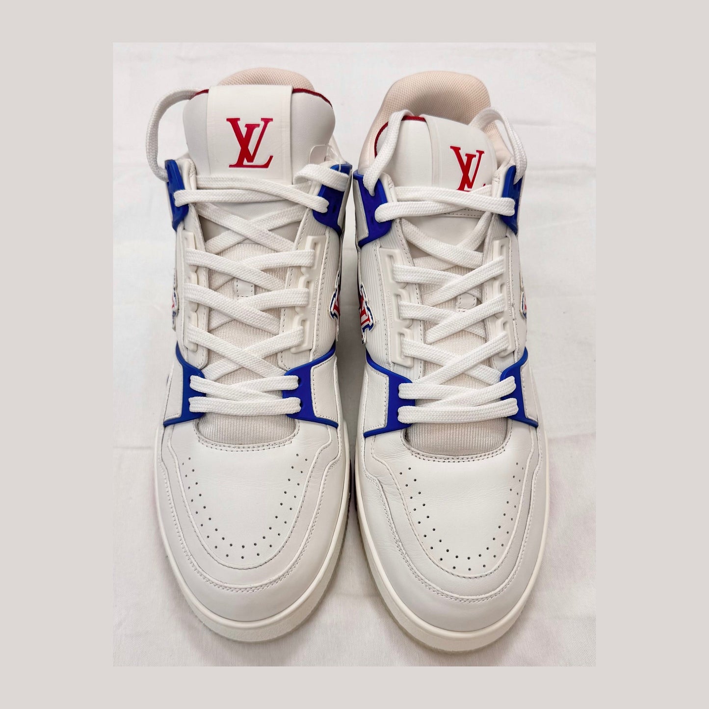 Louis Vuitton Trainer 'Red White Blue FW20' (Pre-Owned)