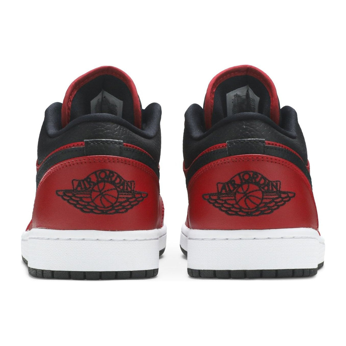 Jordan 1 Low Reverse Bred Pebbled Swoosh