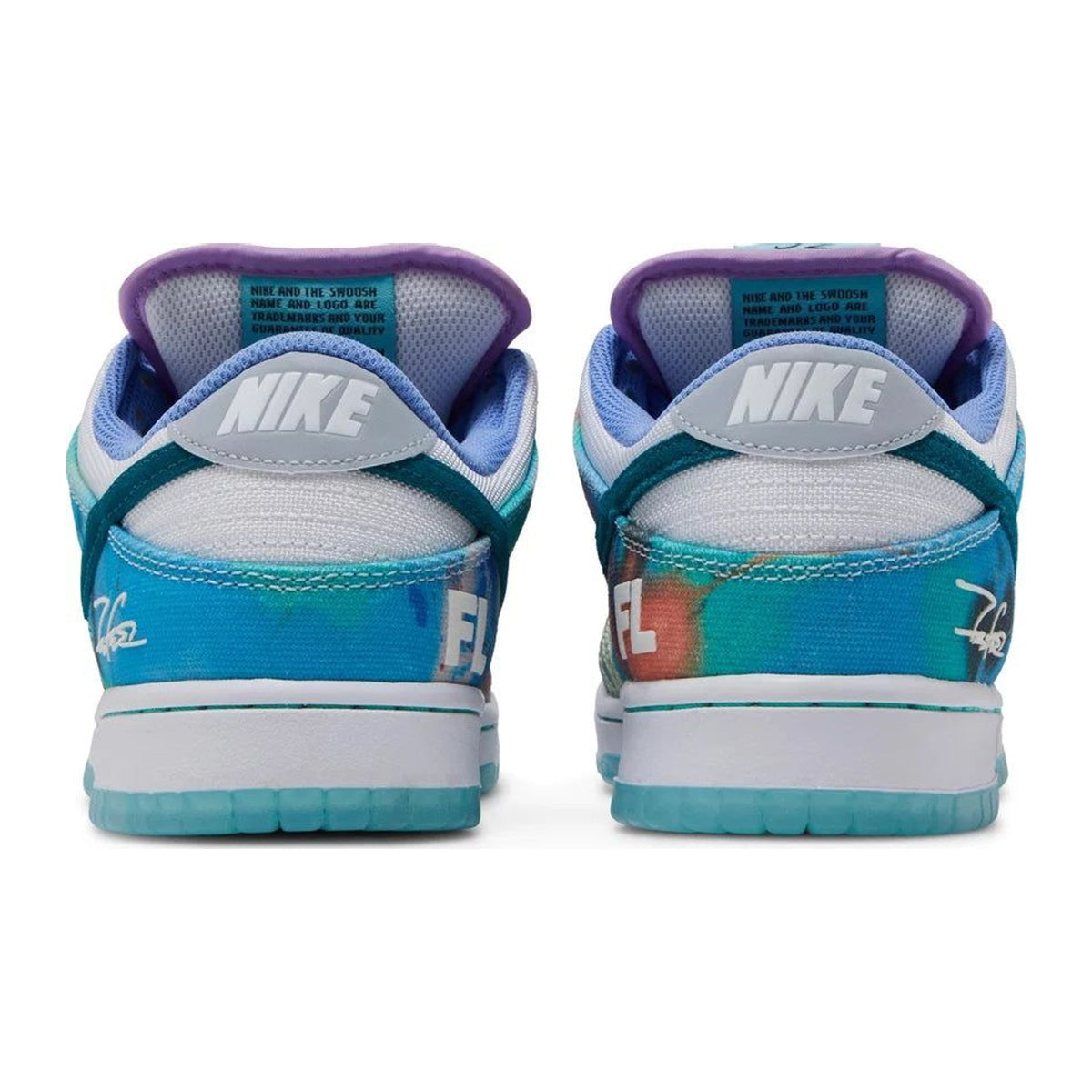 Nike SB Dunk Low Futura Laboratories Blanqueado Aqua