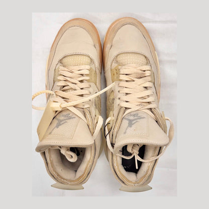 Jordan 4 Retro Off-White Sail (Women's) (Pre-Owned)