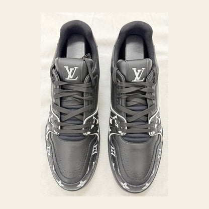 Louis Vuitton LV Trainer 'Black White Monogram' (Pre-Owned)
