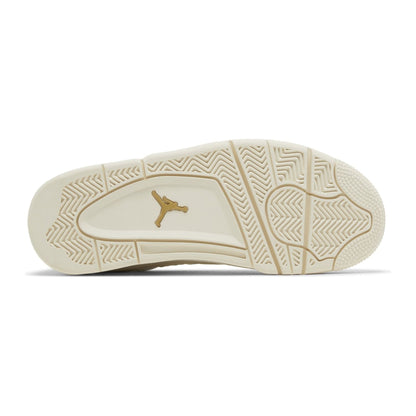 Jordan 4 Retro Metallic Gold (Mujer)