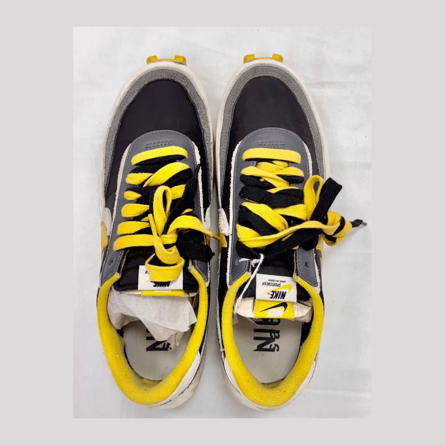 Nike LD Waffle sacai Undercover Black Bright Citron (Pre-Owned)