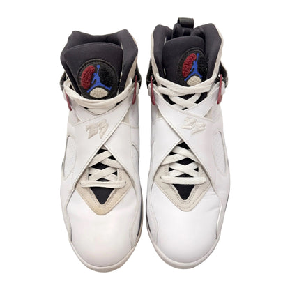 Jordan 8 Retro White Burgundy (Women's) (Pre-owned)